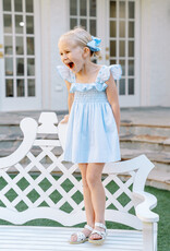 The Proper Peony Rosemary Dress, Blue and White Floral