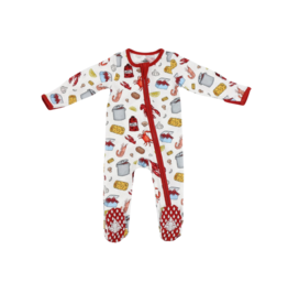 Belle Cher Crawfish Season Romper