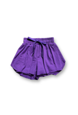 Belle Cher Purple Swing Shorts