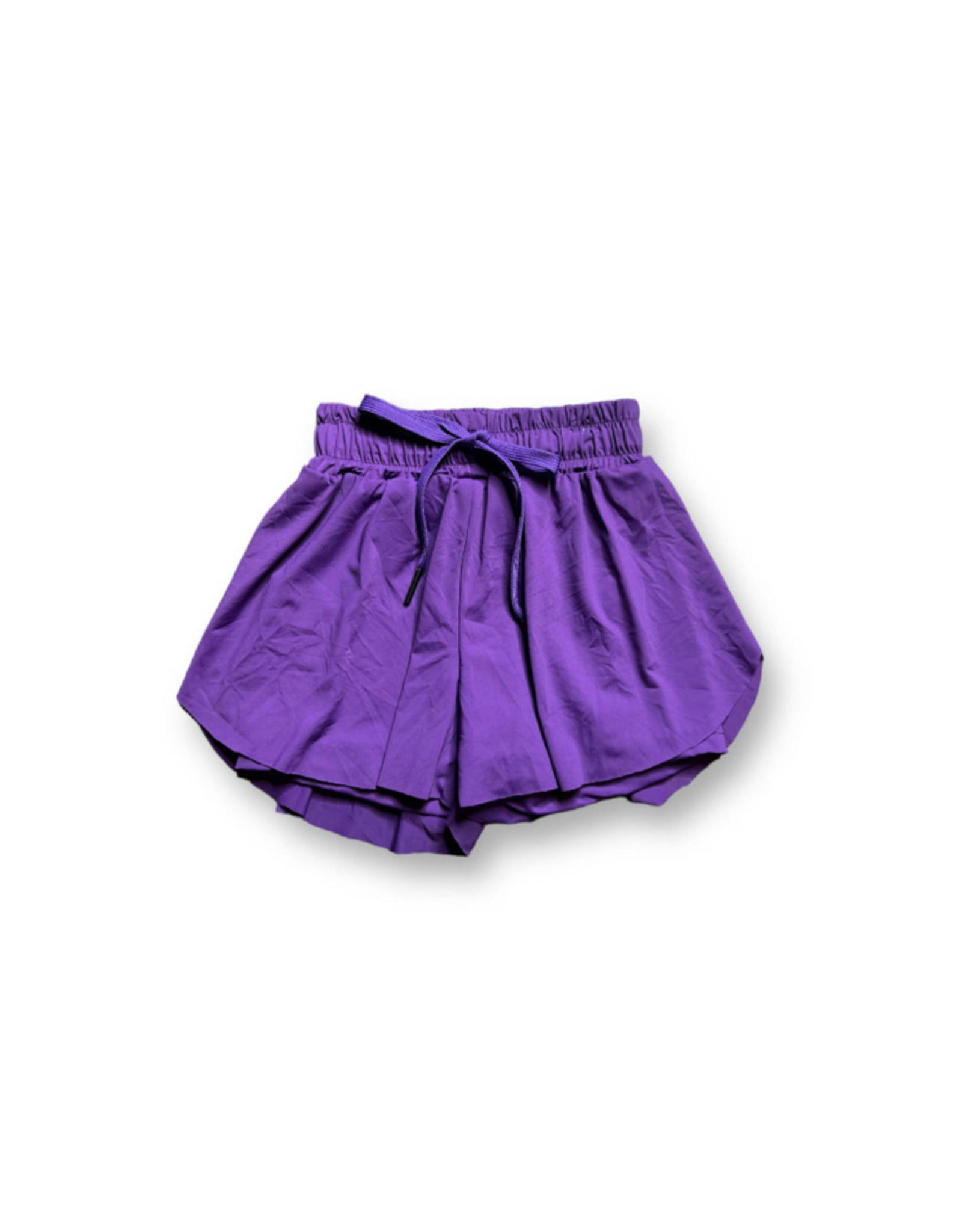 Belle Cher Purple Swing Shorts