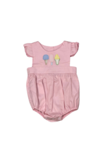 True Ice Cream Pink Flutter Sleeve Bubble