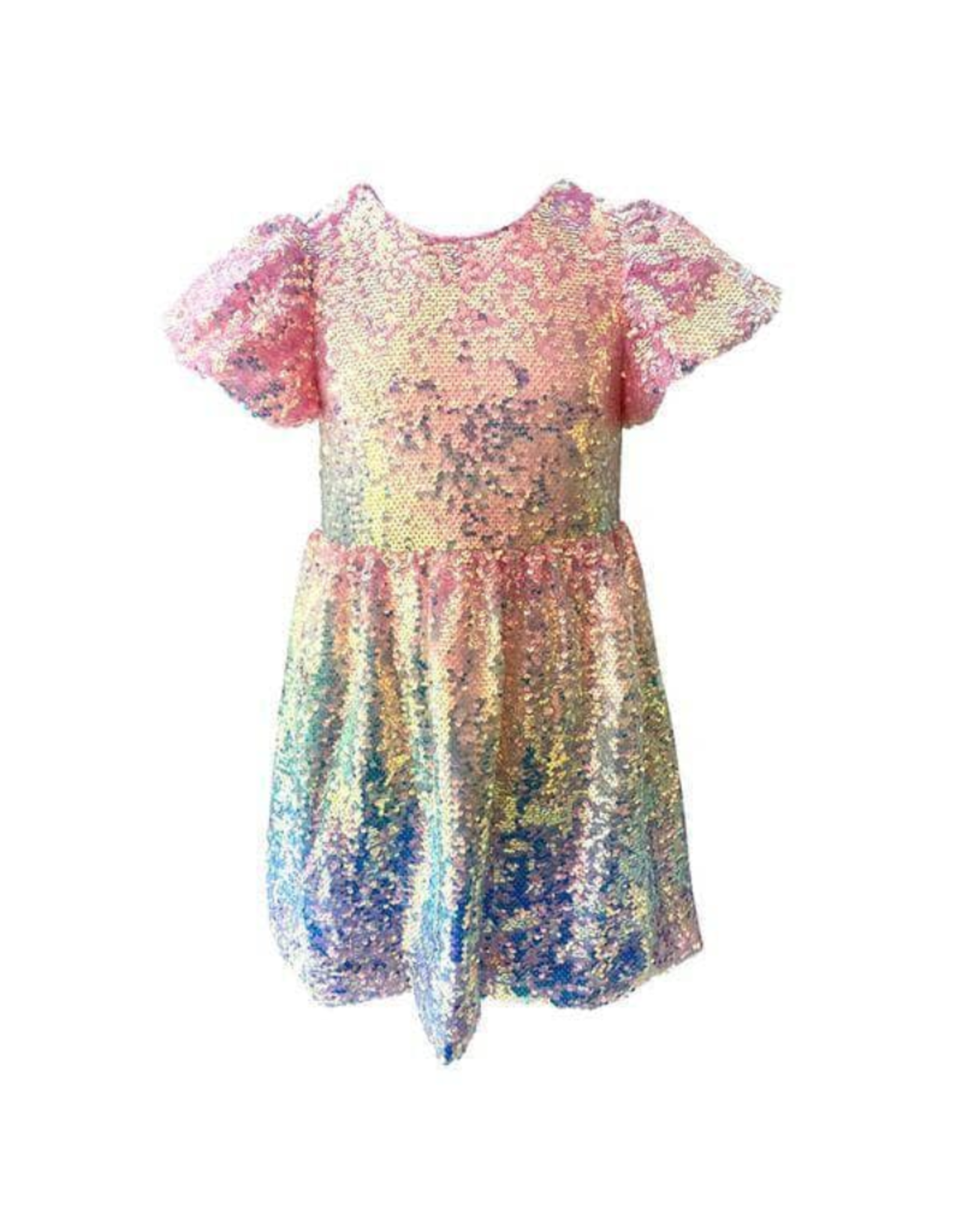 Lola and the Boys Sequin Ombre Dress