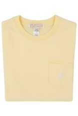 The Beaufort Bonnet Company Carter Crewneck w/ Pocket Bellport Butter Yellow