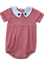 Itsy Bitsy Red & White Stripe Mouse Bubble