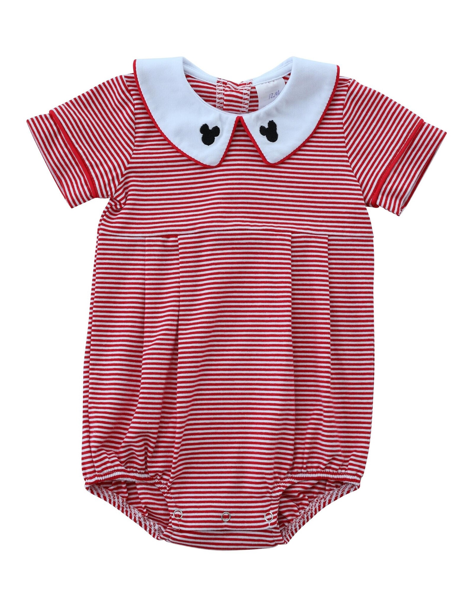Itsy Bitsy Red & White Stripe Mouse Bubble