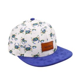 Velvet Fawn Flat Brim Snapback, Salty Vibes