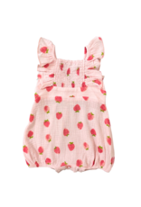 Mabel And Honey Berrylicious Romper, Pink