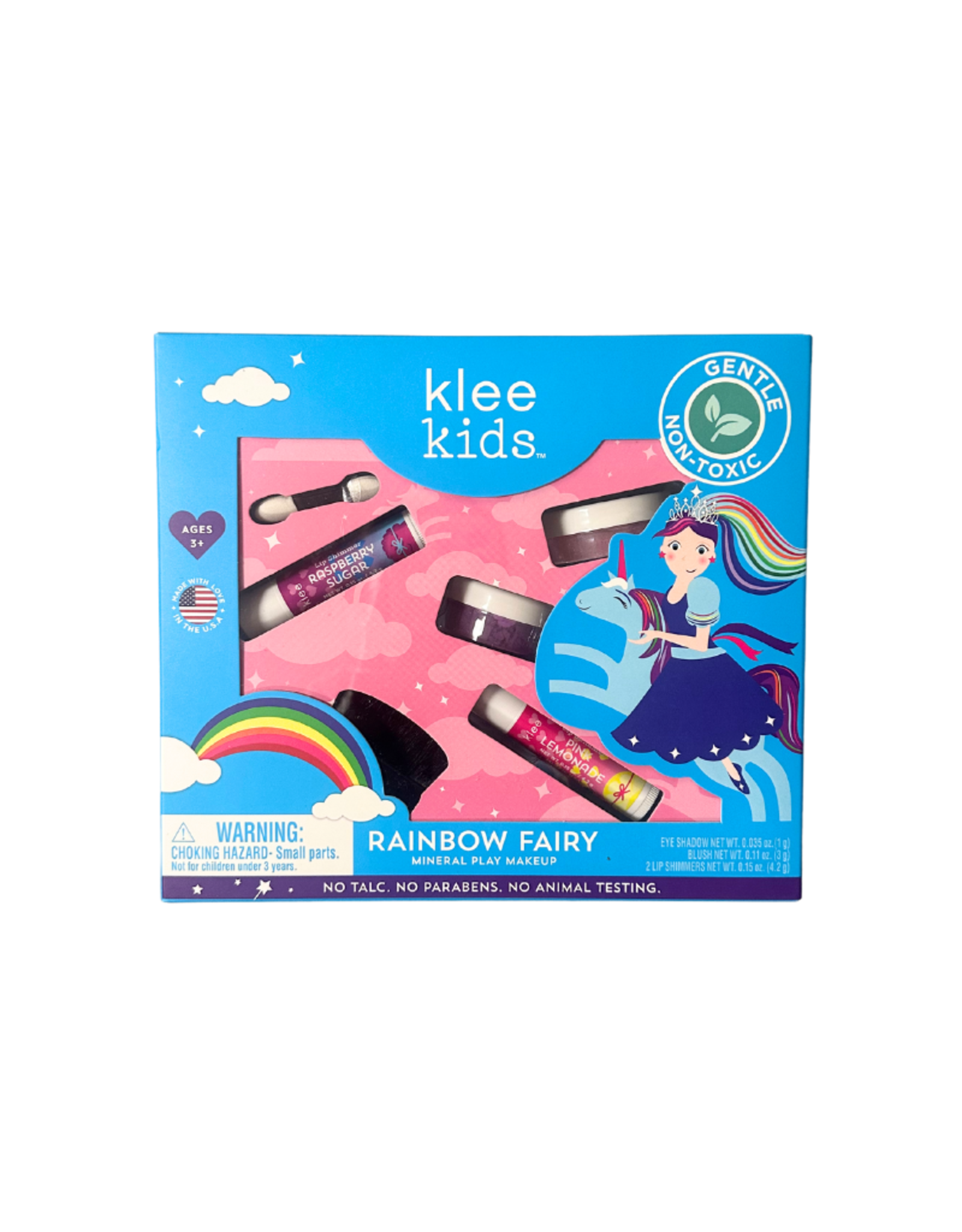 Klee Rainbow Fairy - Klee Kids Natural Mineral Play Makeup Kit
