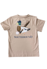 SouthBound Gold Baseball Duck Tee