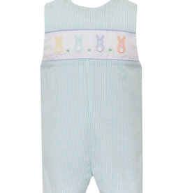 Anavini Cotton Tail Aqua Stripe Seersucker Jon Jon