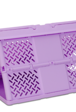 Iscream Large Purple Foldable Storage Crate