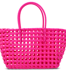 Iscream Small Pink Woven Tote