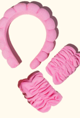 Musee Hot Pink Headband & Wristband Set
