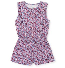 Lila + Hayes Lola Romper, Freedom Floral