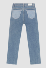 DL1961 Emie Straight Leg Jeans - Fountain Blocked