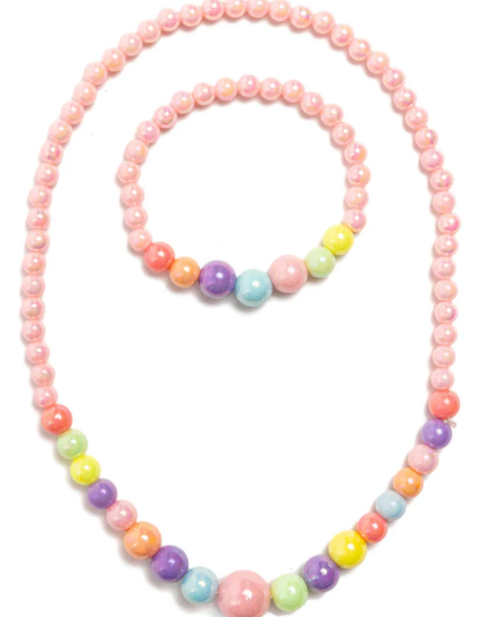 Creative Education Pearly Pastel Necklace & Bracelet