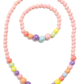 Creative Education Pearly Pastel Necklace & Bracelet