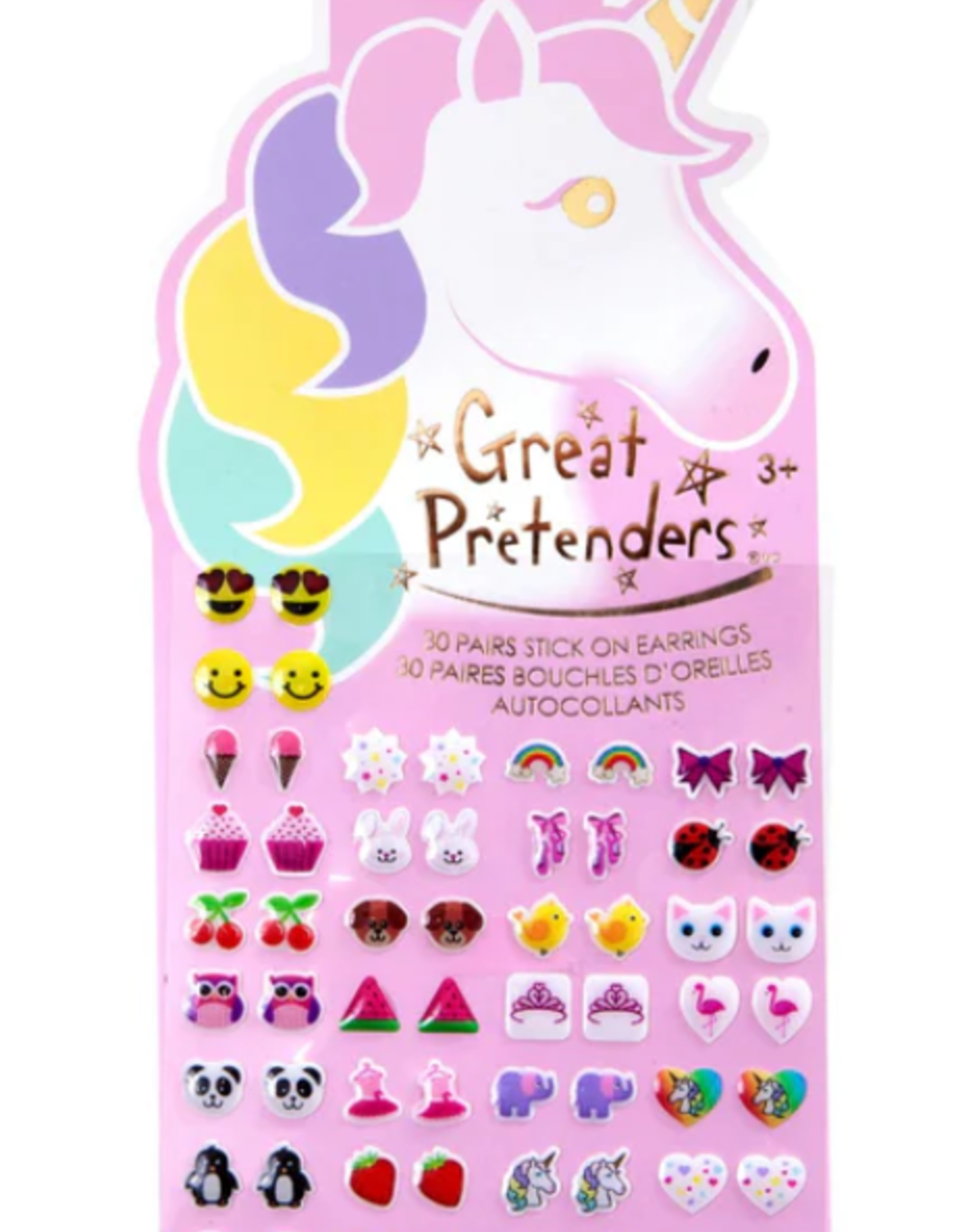 Creative Education Unicorn Sticker Earrings