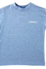 The Bailey Boys Logo Tee, Golf on Heathered Blue