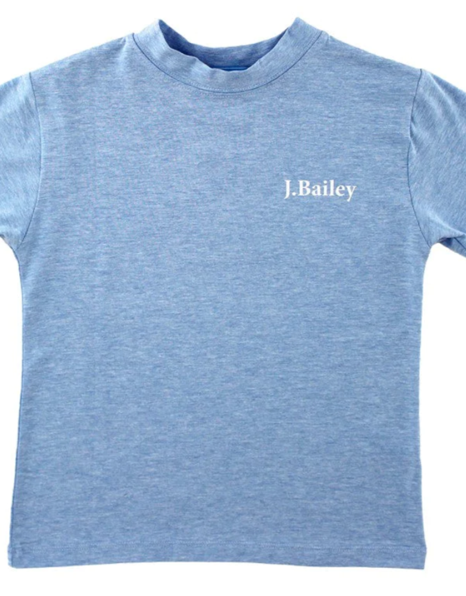 The Bailey Boys Logo Tee, Golf on Heathered Blue