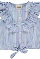 Vignette Luna Top, Lavendar Stripe - 5