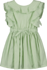 Vignette Sandy Dress, Green Stitch