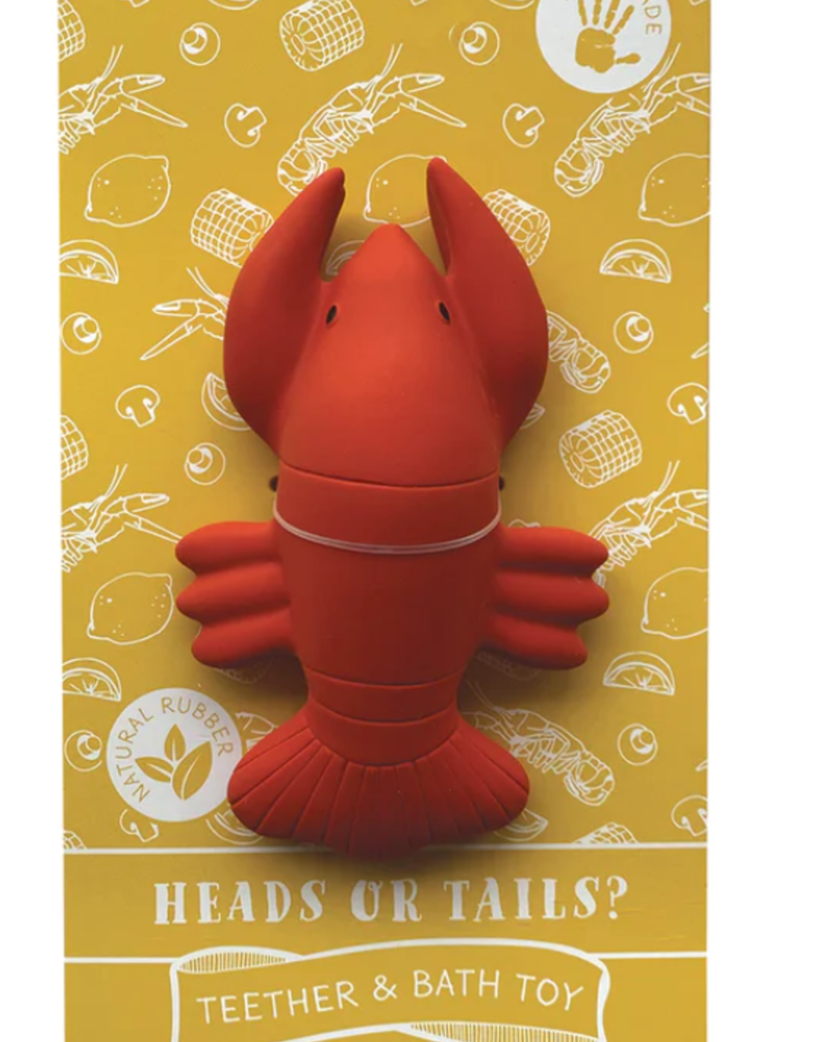 Nola Tawk Teether & Bath Toy: Heads or Tails?
