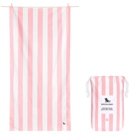 Dock & Bay Malibu Pink Quick Dry Towel M (51x27")