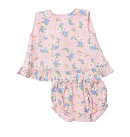 Angel Dear Gathering Daisies Ruffle Back Top & Bloomer