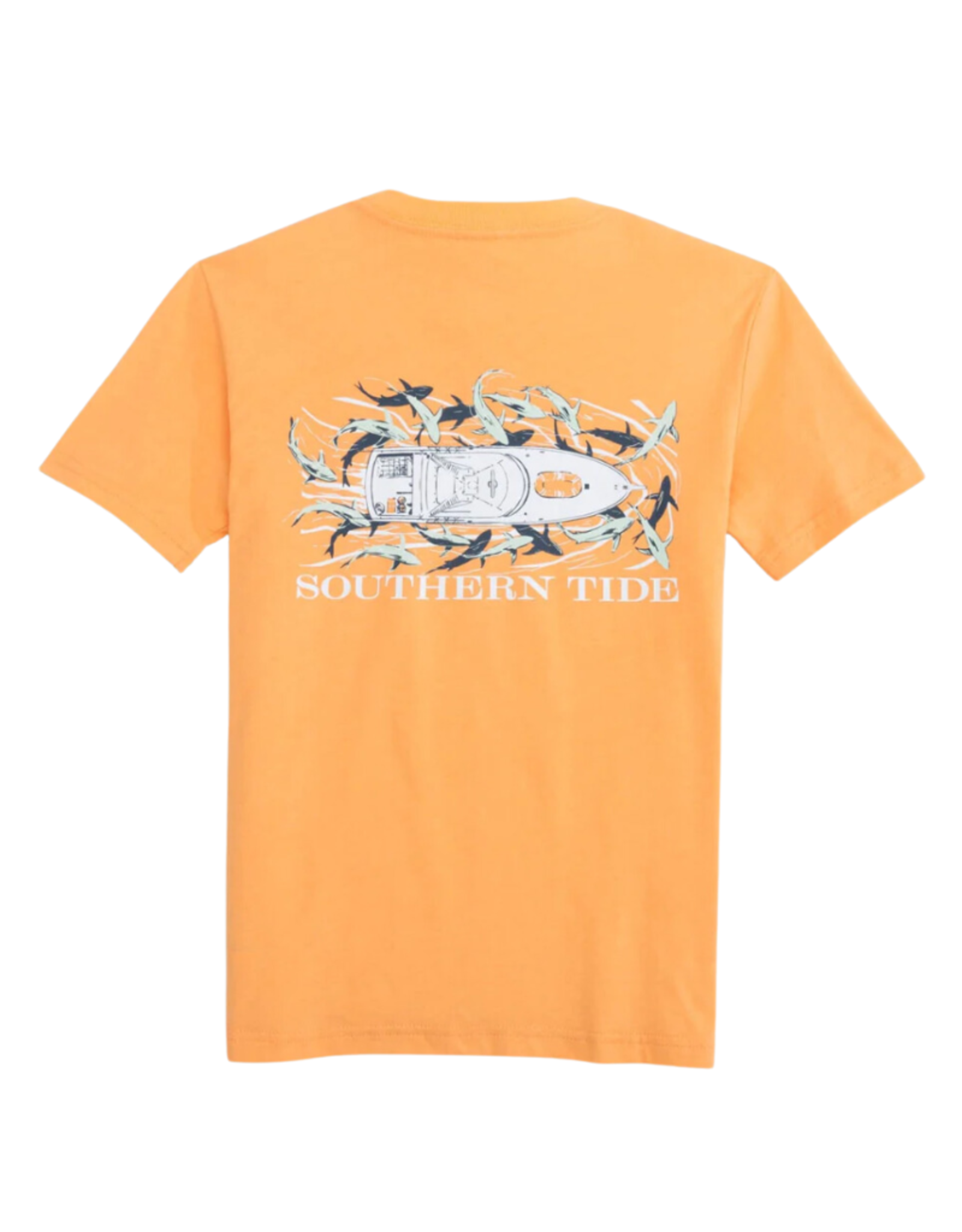 Southern Tide Salmon Bluff Yatchs of Sharks Tee