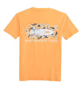 Southern Tide Salmon Bluff Yatchs of Sharks Tee