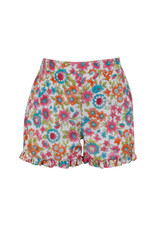 Claire and Charlie Pink Pop Floral Girls Shorts
