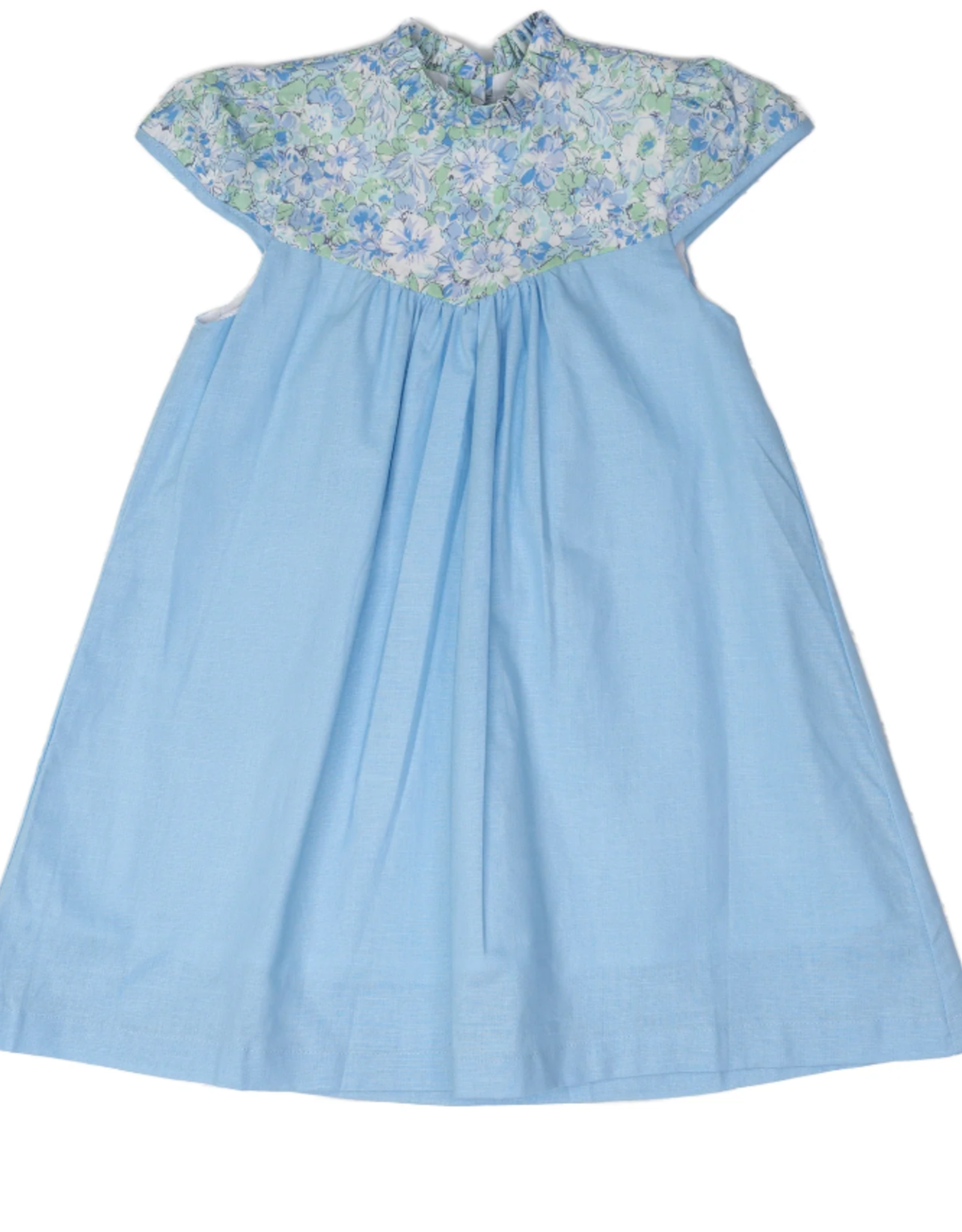 The Oaks Ophelia Blue Floral Dress