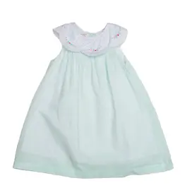 The Oaks Camilla Mint Swiss Dot Dress