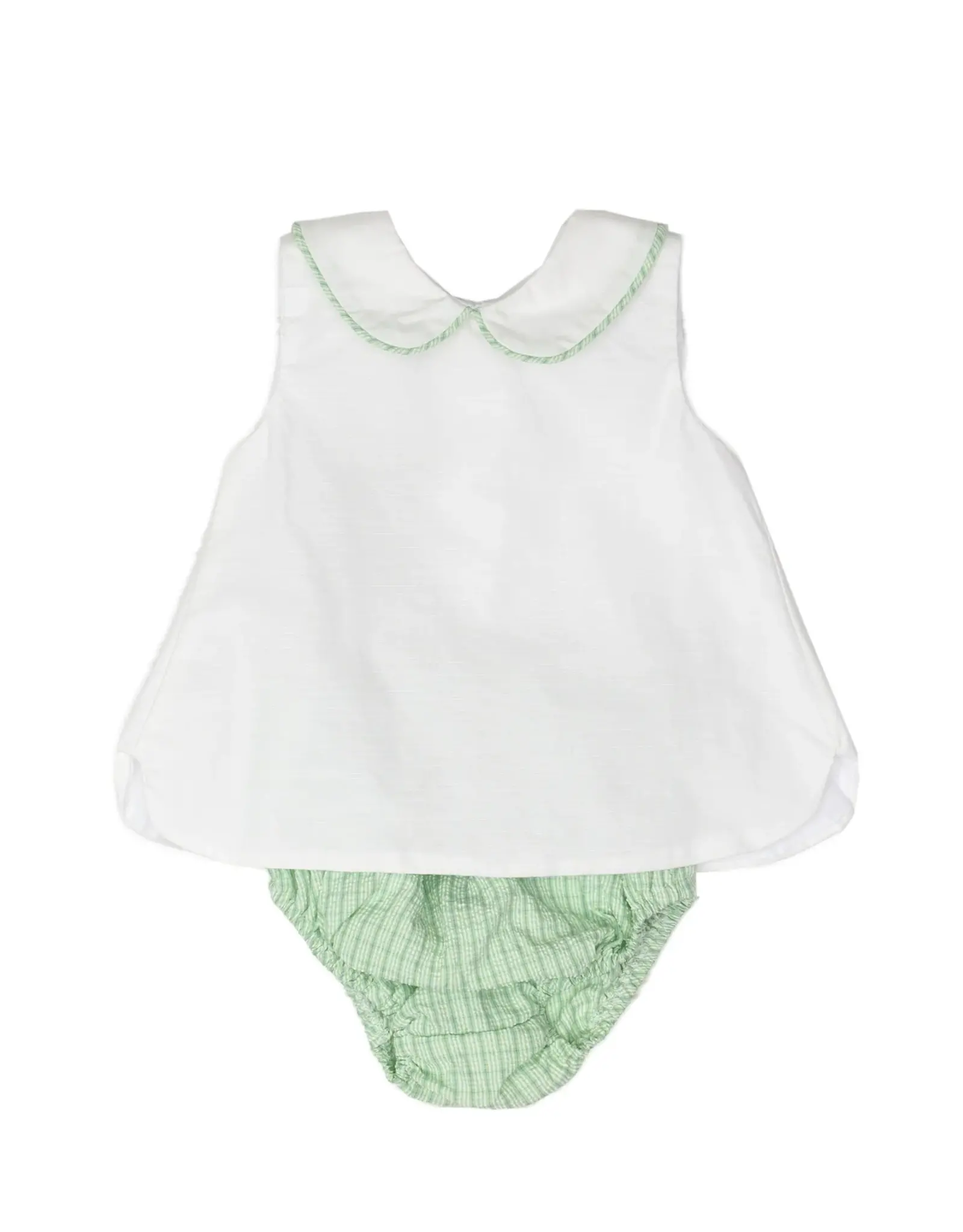 The Oaks Rayleigh Green Check Diaper Set