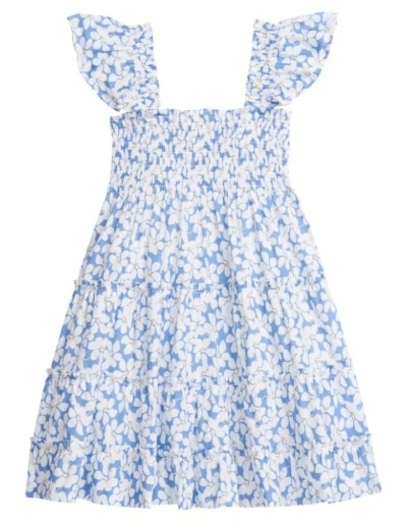 Bisby Twirl Dress, Piccadilly Blue