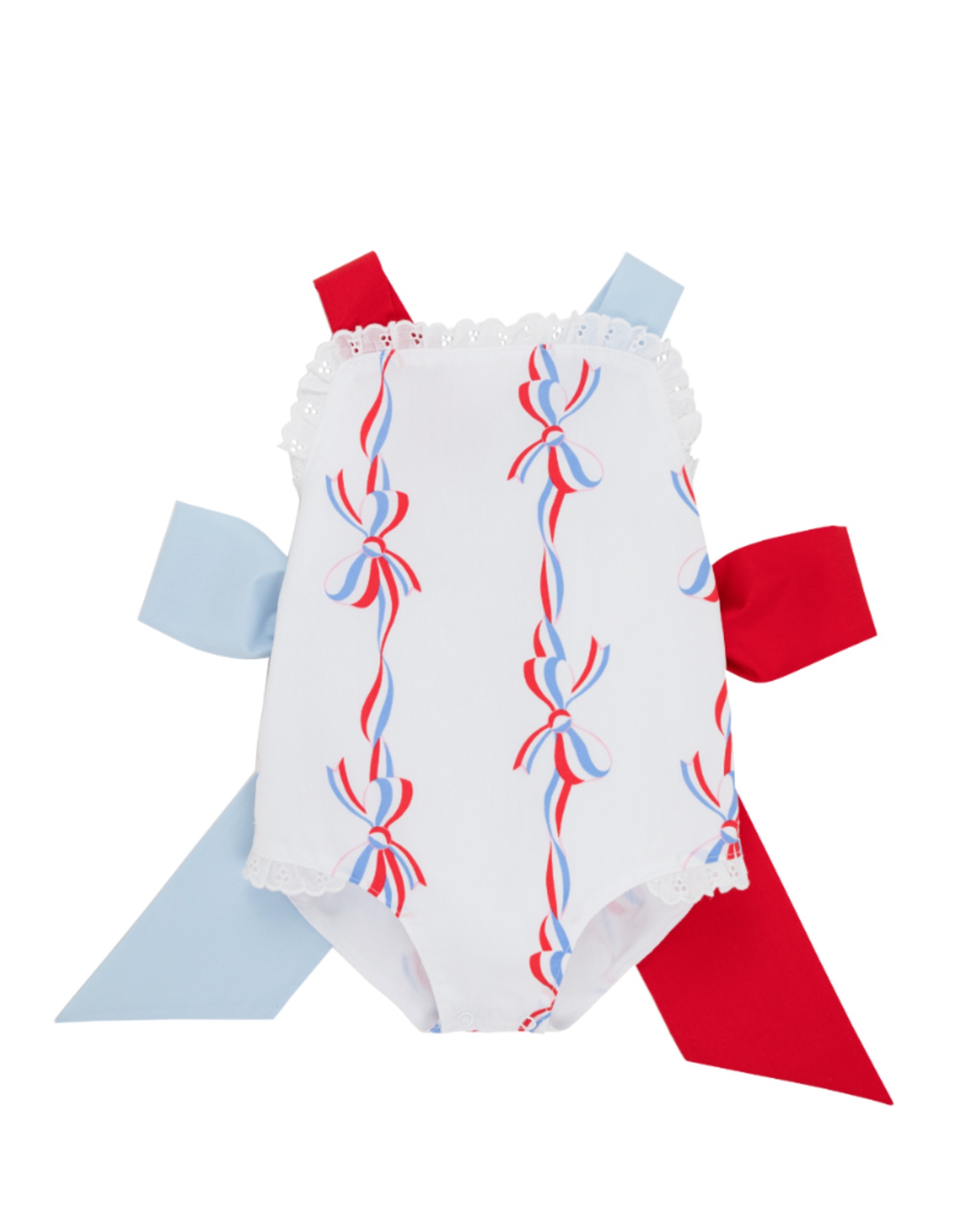 The Beaufort Bonnet Company Sisi Sunsuit - Broadcloth - America's Birthday Bows