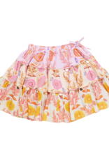 Pink Chicken Allie Skirt - Gilded Floral Mix