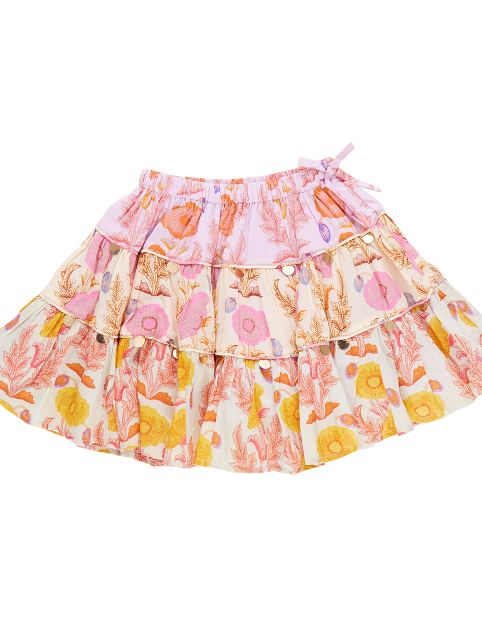 Pink Chicken Allie Skirt - Gilded Floral Mix