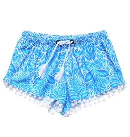 Snapper Rock Santorini Blue Swim Shorts