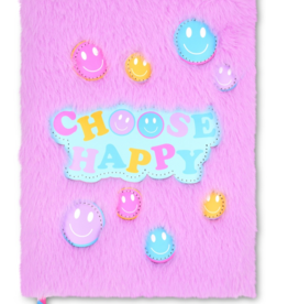 Iscream Choose Happy Furry Journal