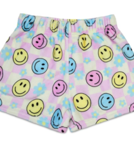 Iscream Happy Check Plush Shorts