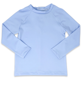 LullabySet Sun & Sand Rash Guard Top - Light Blue