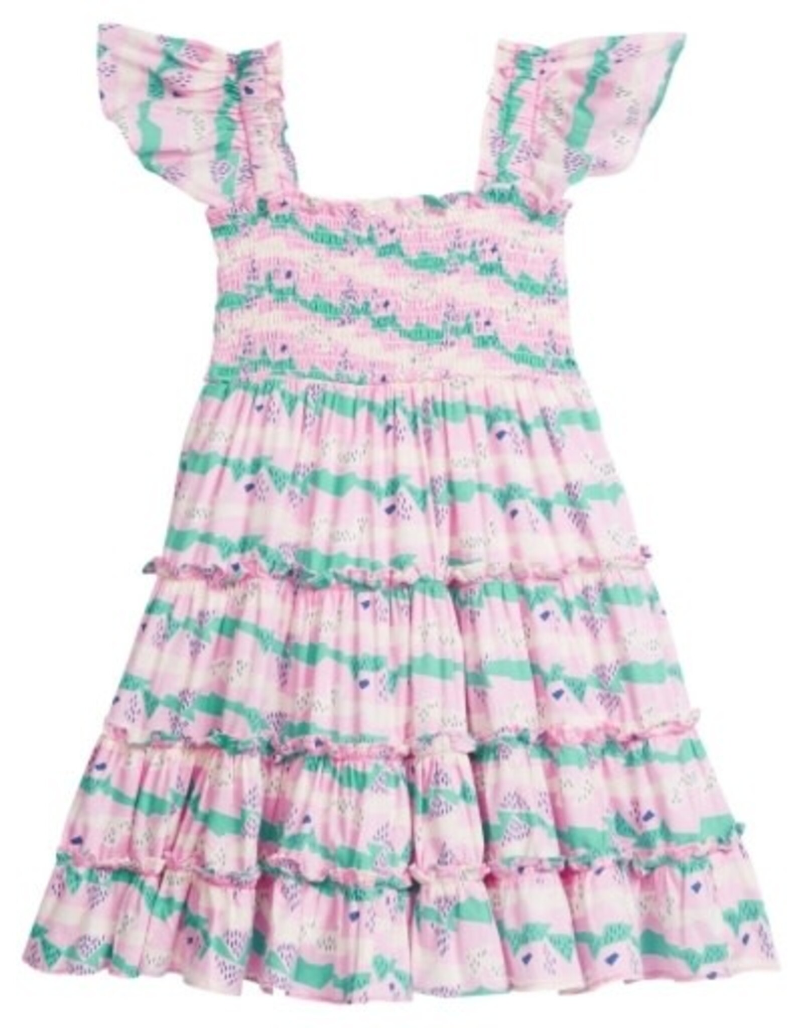 Bisby Twirl Dress, Alli Stripe