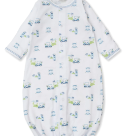 Kissy Kissy Blue Golf Pattern Converter Gown