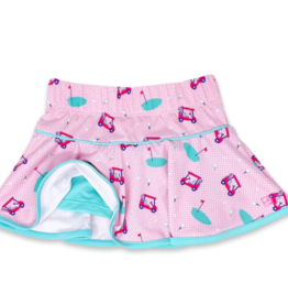 SET Quinn Skort - Hole in One/Totally Turquoise