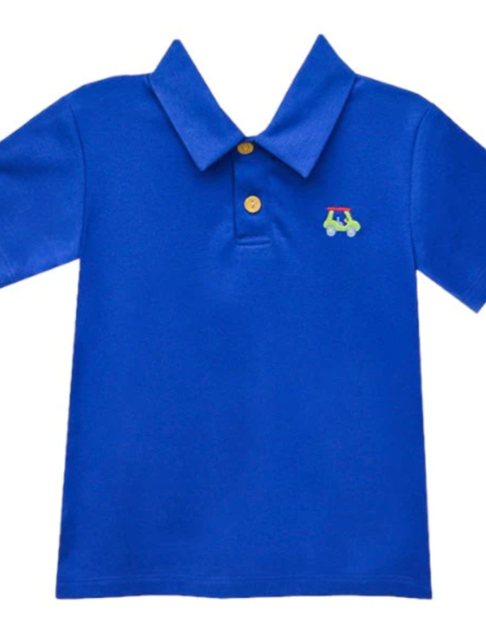 Zuccini Golf Ian Polo - Royal Blue Knit