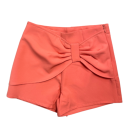 Mayoral Coral Front Bow Shorts