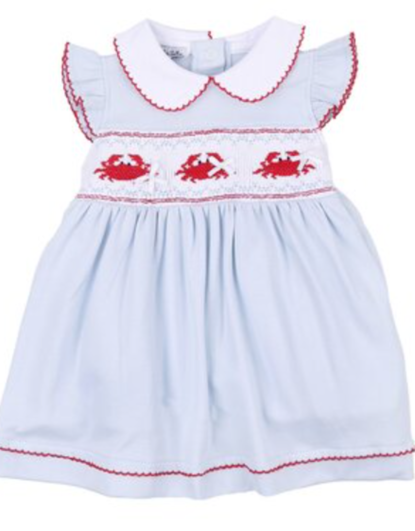 Magnolia Baby Crab Classic Collared Flutters Dress