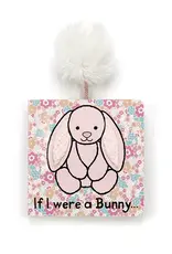 Jelly Cat Pink Floral "If I were a Bunny" Board Book